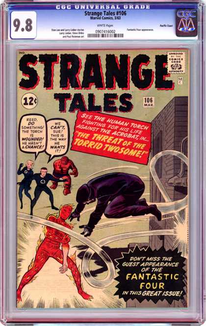 CGC Graded Comics - Strange Tales #106 (CGC)