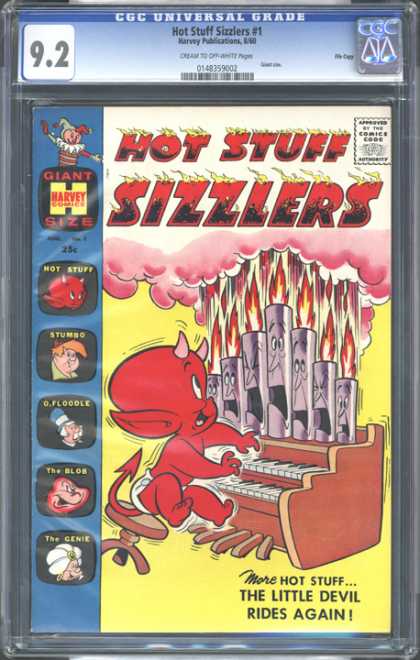 CGC Graded Comics - Hot Stuff Sizzlers #1 (CGC) - Hot Stuff Sizzlers - Giant Size - Harvey Comics - Comics Good - The Slob
