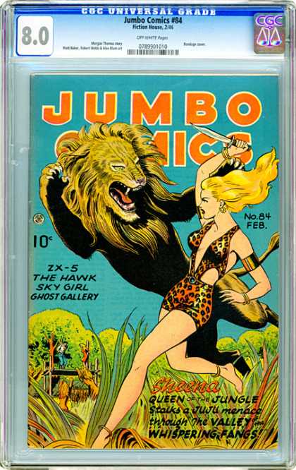 CGC Graded Comics - Jumbo Comics #84 (CGC)