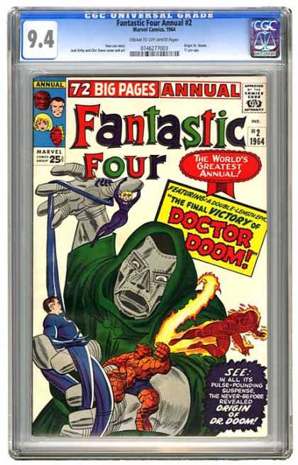 CGC Graded Comics - Fantastic Four Annual #2 (CGC)