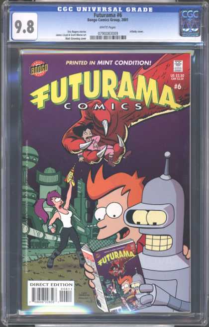 CGC Graded Comics - Futurama #6 (CGC)