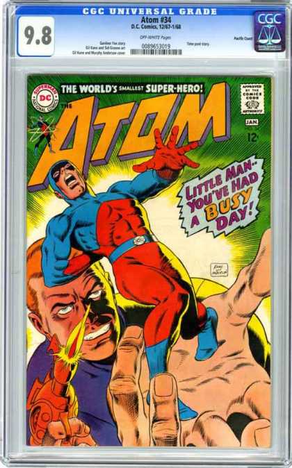 CGC Graded Comics - Atom #34 (CGC)