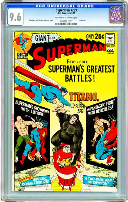 CGC Graded Comics - Superman #239 (CGC)