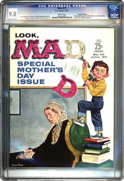 CGC Graded Comics - Mad #79 (CGC) - Mad - Mothers Day - No79 - June 1963 - Special Mothers Day Issue
