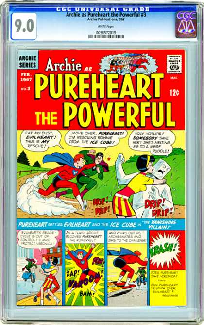 CGC Graded Comics - Archie as Pureheart the Powerful #3 (CGC)