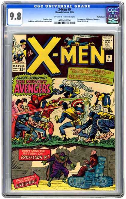 CGC Graded Comics - X-Men #9 (CGC)