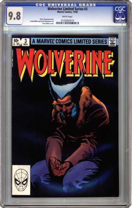 CGC Graded Comics - Wolverine Limited Series #3 (CGC)