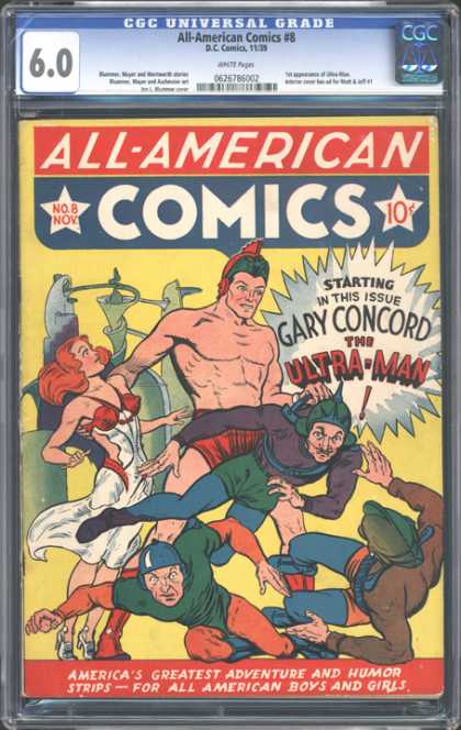 CGC Graded Comics - All-American Comics #8 (CGC)