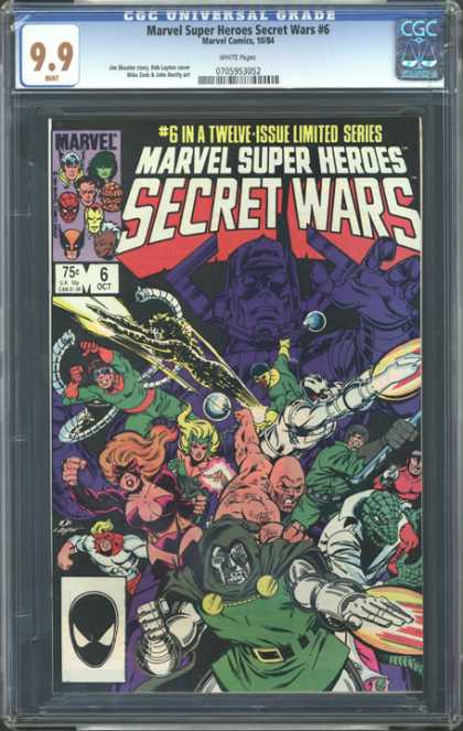 CGC Graded Comics - Marvel Super Heroes Secret Wars #6 (CGC)