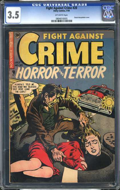 CGC Graded Comics - Fight Against Crime #20 (CGC)