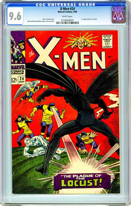 CGC Graded Comics - X-Men #24 (CGC)