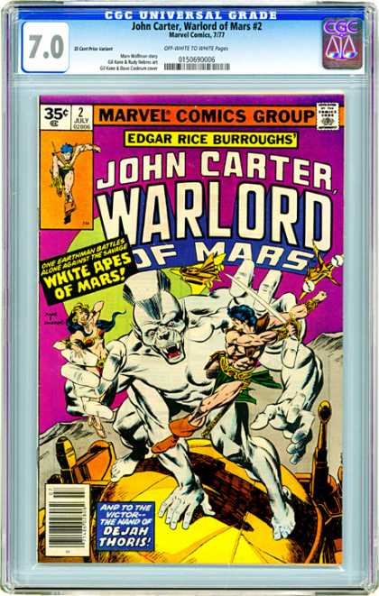 CGC Graded Comics - John Carter, Warlord of Mars #2 (CGC)