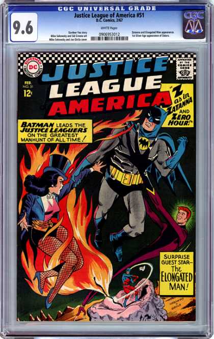 CGC Graded Comics - Justice League of America #51 (CGC)
