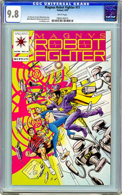 CGC Graded Comics - Magnus Robot Fighter #11 (CGC) - Robots - 195 - No11 - X471 - Small Blue Top