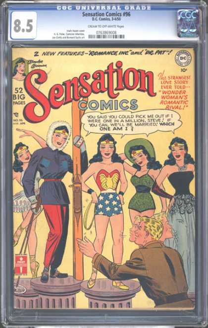 CGC Graded Comics - Sensation Comics #96 (CGC)