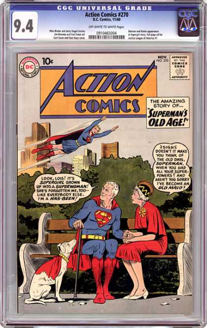 CGC Graded Comics - Action Comics #270 (CGC)