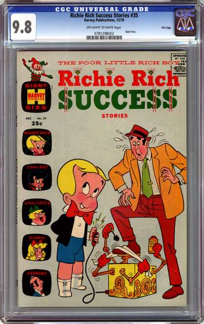 CGC Graded Comics - Richie Rich Success Stories #35 (CGC)
