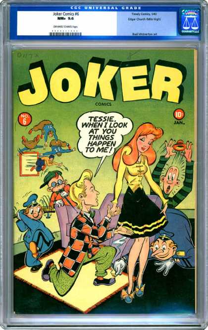 CGC Graded Comics - Joker Comics #6 (CGC)