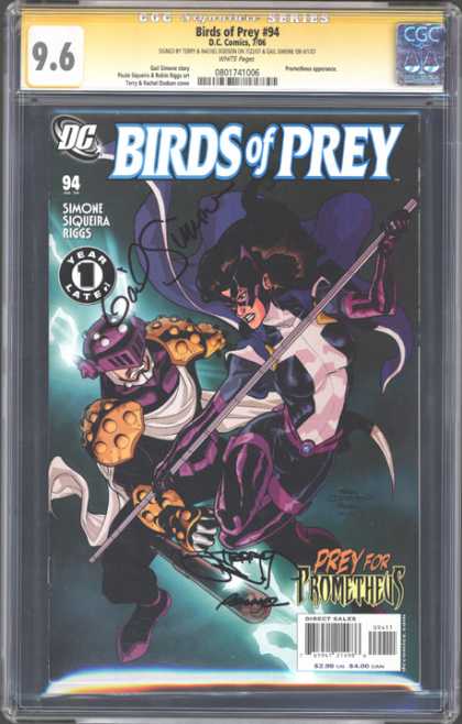 CGC Graded Comics - Birds of Prey #94 (CGC)