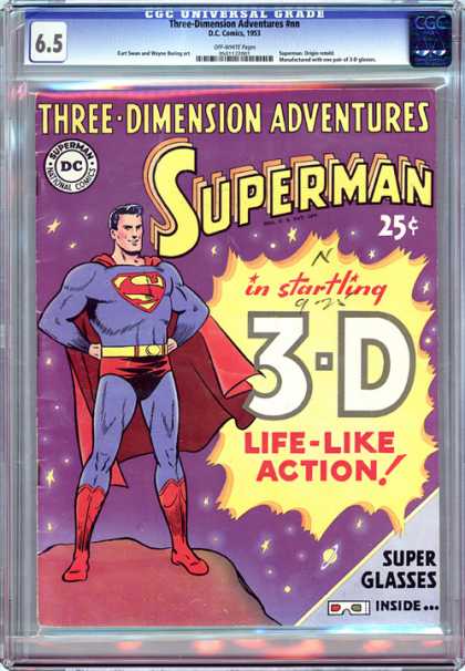 CGC Graded Comics - Three-Dimension Adventures #nn (CGC)