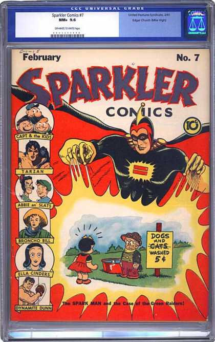 CGC Graded Comics - Sparkler Comics #7 (CGC)