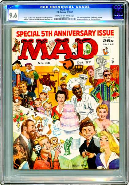 CGC Graded Comics - Mad #35 (CGC)