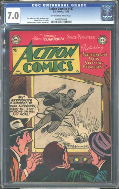 CGC Graded Comics - Action Comics #187 (CGC)