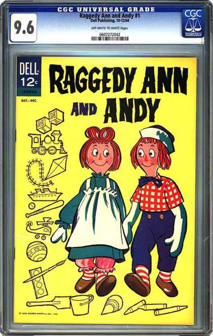 CGC Graded Comics - Raggedy Ann and Andy #1 (CGC)