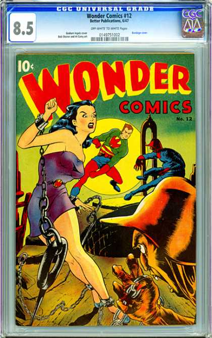 CGC Graded Comics - Wonder Comics #12 (CGC)