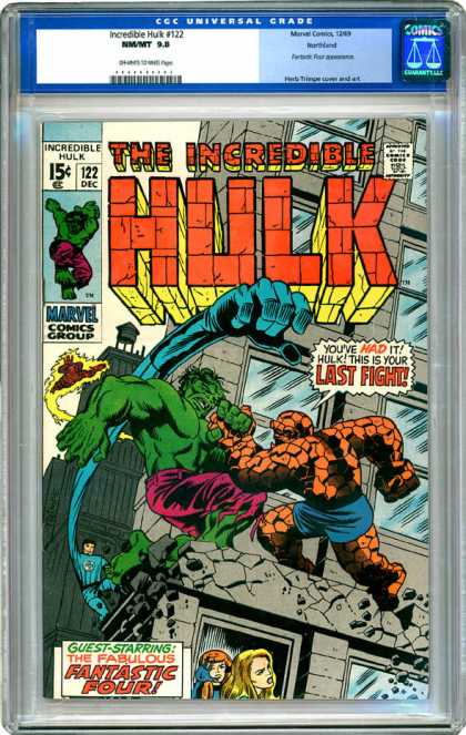 CGC Graded Comics - Incredible Hulk #122 (CGC)