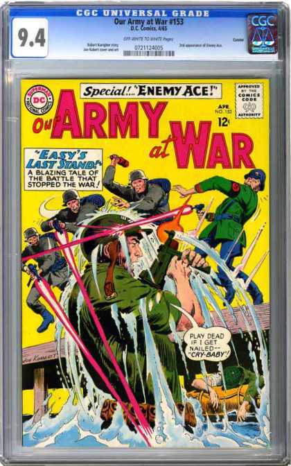 CGC Graded Comics - Our Army at War #153 (CGC)