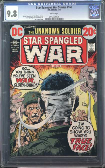 CGC Graded Comics - Star Spangled War Stories #168 (CGC)