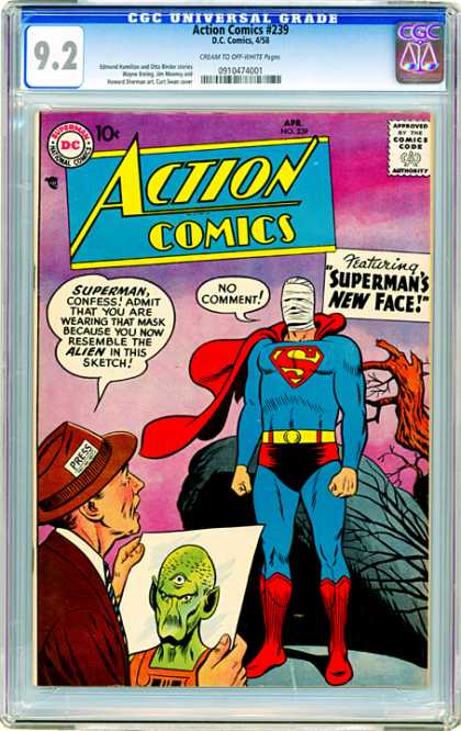 CGC Graded Comics - Action Comics #239 (CGC)