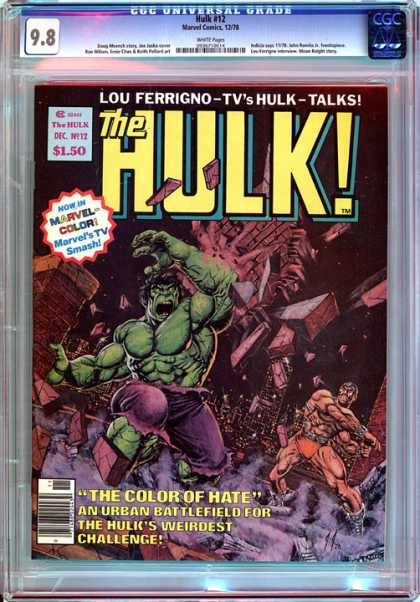 CGC Graded Comics - Hulk #12 (CGC)