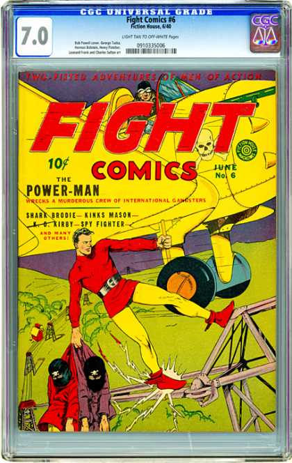 CGC Graded Comics - Fight Comics #6 (CGC)