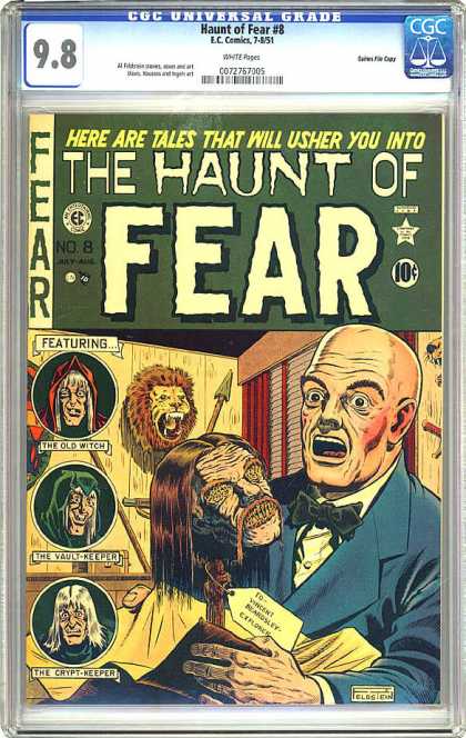 CGC Graded Comics - Haunt of Fear #8 (CGC)