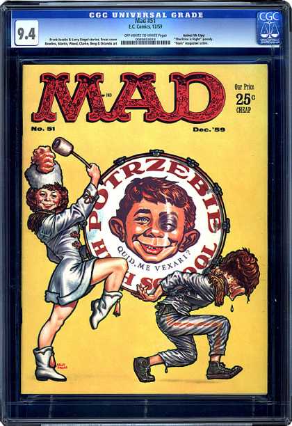 CGC Graded Comics - Mad #51 (CGC)