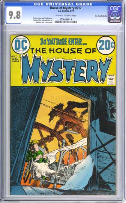 CGC Graded Comics - House of Mystery #212 (CGC)
