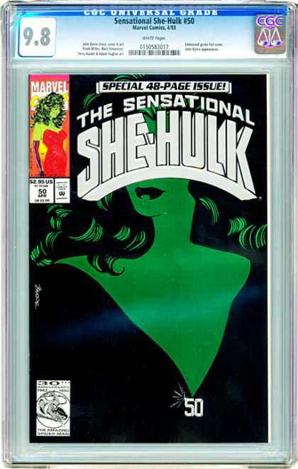 CGC Graded Comics - Sensational She-Hulk #50 (CGC)