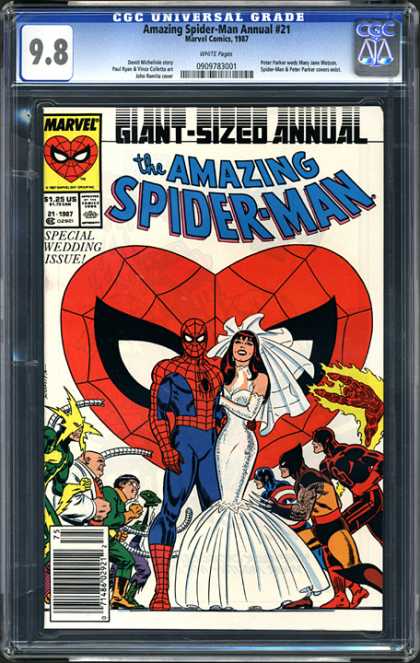 CGC Graded Comics - Amazing Spider-Man Annual #21 (CGC)