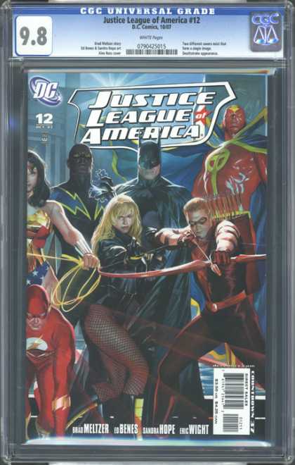 CGC Graded Comics - Justice League of America #12 (CGC) - Justice League - Batman - Wonderwoman - Robin - Super Heros
