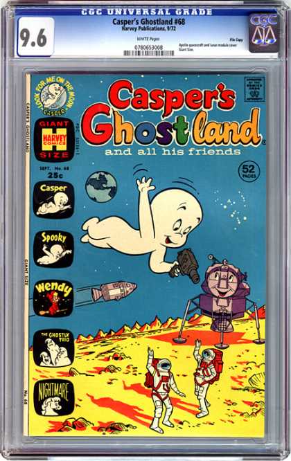 CGC Graded Comics - Casper's Ghostland #68 (CGC)