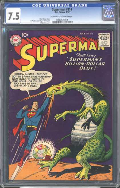 CGC Graded Comics - Superman #114 (CGC)