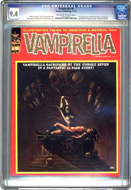 CGC Graded Comics - Vampirella #8 (CGC)