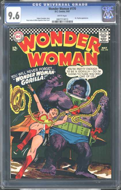 CGC Graded Comics - Wonder Woman #170 (CGC)