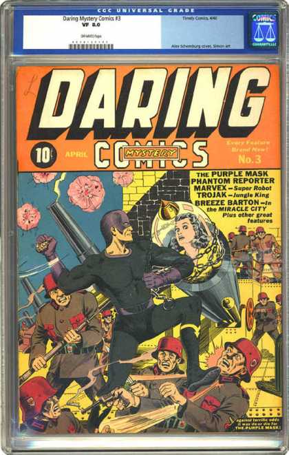 CGC Graded Comics - Daring Mystery Comics #3 (CGC)