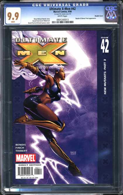 CGC Graded Comics - Ultimate X-Men #42 (CGC) - Ultimate X-men - Storm - Marvel - New Mutants - Lightning