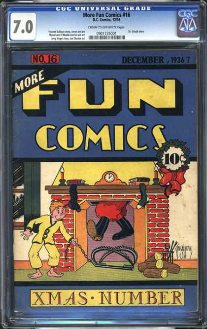 CGC Graded Comics - More Fun Comics #16 (CGC)