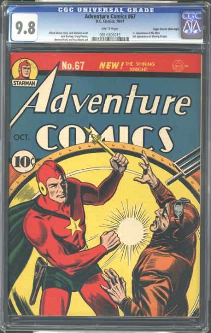 CGC Graded Comics - Adventure Comics #67 (CGC)