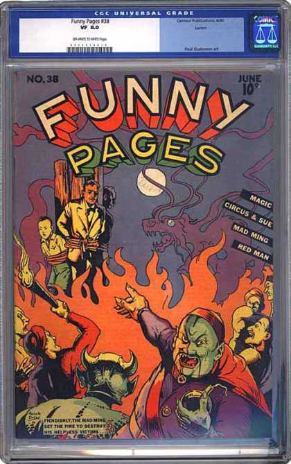 CGC Graded Comics - Funny Pages #38 (CGC)